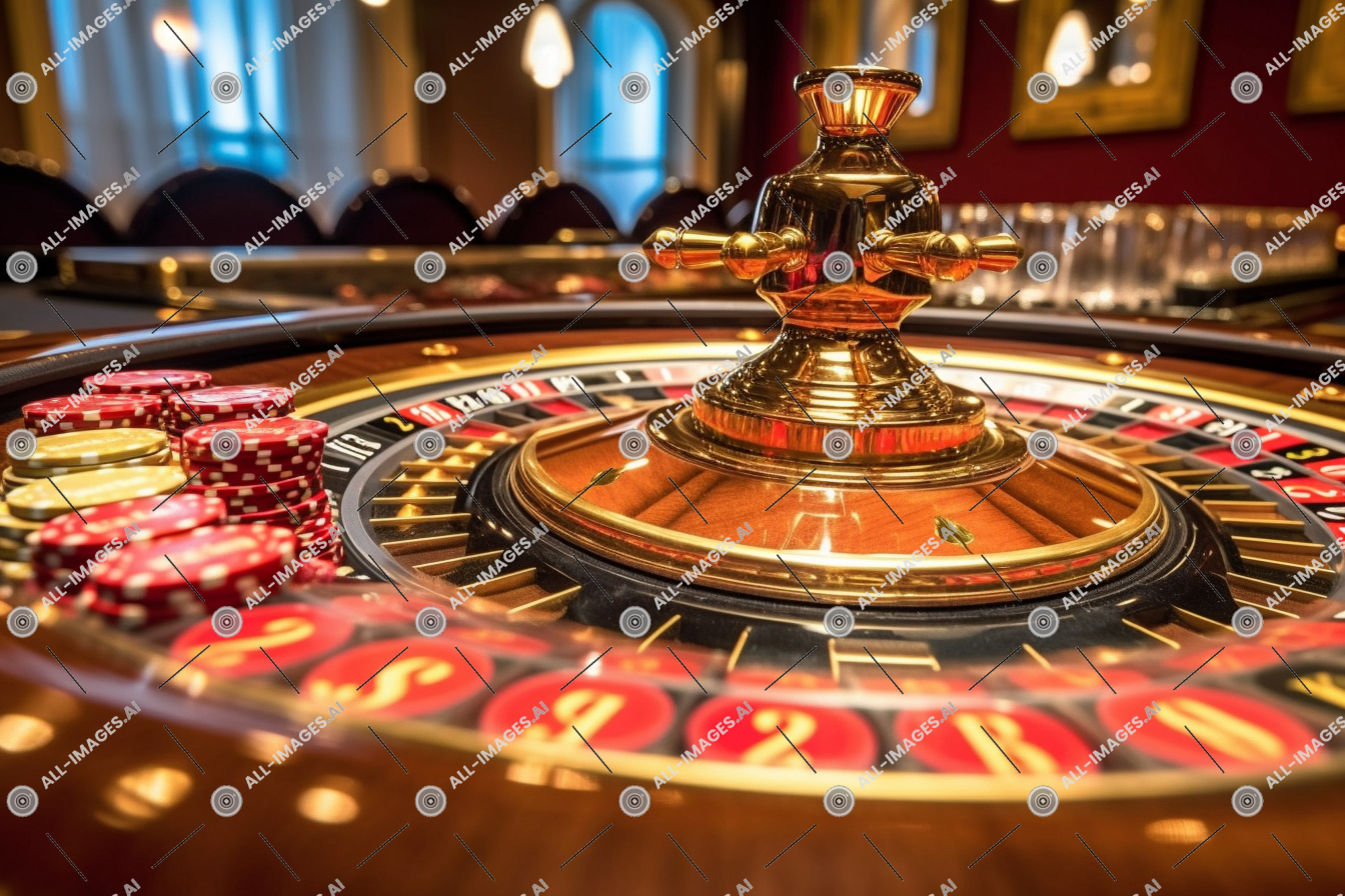 une roue à roulette avec des chips rouges,scène, roulette, plusieurs, intérieur, Jeux et sports intérieurs, rouge, les tables, transport, roue, Jeux, casino