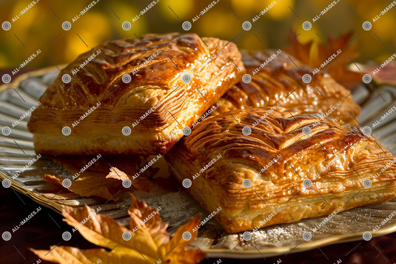 Golden Puff Pastries on Plate,virgem, puff pastry, árvores, motorista, galopando, glicerina, cola, Patrick, Site do Patrimônio Mundial da UNESCO, alimentos, croquet, runa, rolo de pão