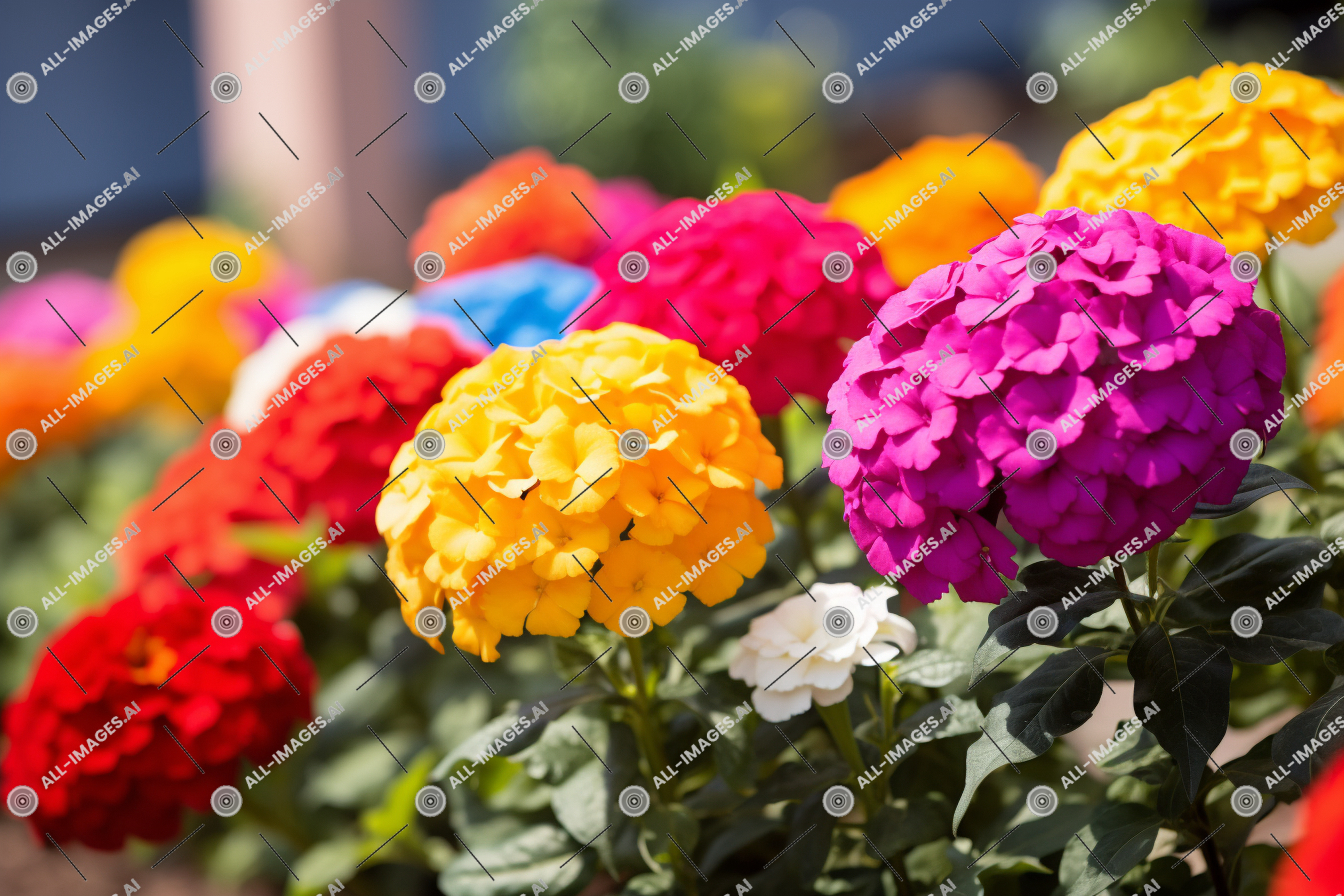 a group of colorful flowers,common zinnia, colorful, plant, vibrant, marigold, chrysanths, above, annual plant, angle, facing, herbaceous plant, red, flowers, background, outdoor, tagetes, yellow, flower, closeup, slightly, zinnia, softfocus, petal