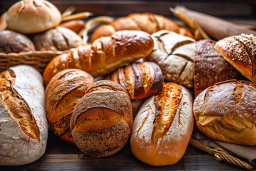 Assortment of Fresh Breads