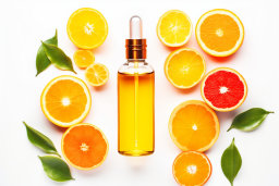 Citrus Essential Oil and Fruits