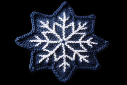 Knitted Snowflake Pattern