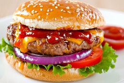 Juicy Cheeseburger with Toppings