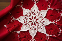 Handmade Crochet Snowflake Pattern