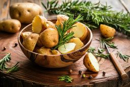 Fresh Potatoes with Rosemary