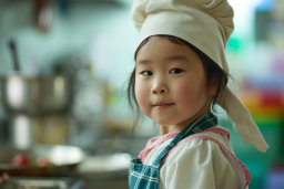 Child in Chef Attire