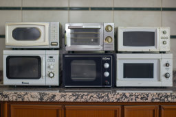 Collection of Vintage Microwave Ovens