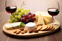 Cheese and Wine Platter