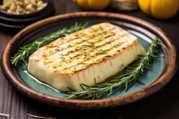 Grilled Halloumi Cheese with Herbs