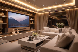 Modern Luxurious Living Room Interior