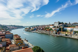 Panoramic View of Porto, Portugal