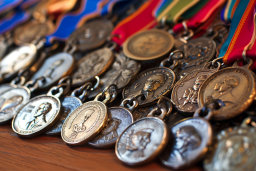 Collection of Various Medals