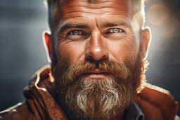 a man with a beard