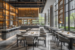 Modern and Elegant Restaurant Interior