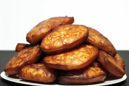 Stack of Fried Plantains