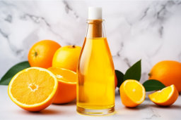 Orange Oil and Fresh Oranges