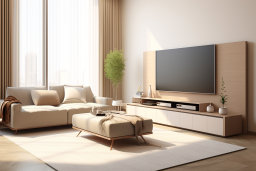 Modern Minimalist Living Room Interior