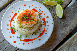 Gourmet Shrimp and Rice Dish
