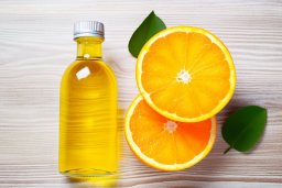 Orange Oil and Fresh Oranges