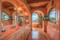 Luxurious Bathroom with a View