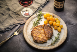 Grilled Steak and Wine Dinner