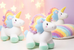 Colorful Plush Unicorn Toys