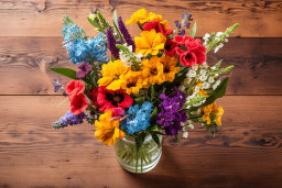 Vibrant Bouquet of Mixed Flowers