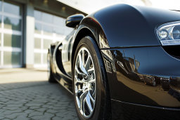 Close-up of a Luxury Sports Car