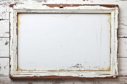 Old Weathered Picture Frame