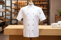 Chef's Jacket on Mannequin Display