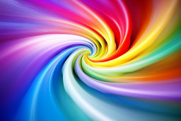 "Colorful Swirling Abstract Design"