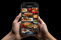Ordering Food on a Smartphone App