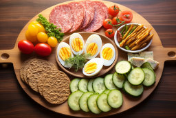 Assorted Healthy Snack Platter