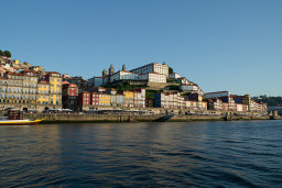 Ribeira District in Porto, Portugal
