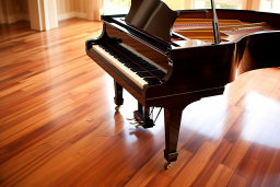 Grand Piano in Elegant Interior