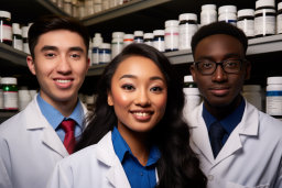 Pharmacists in White Coats