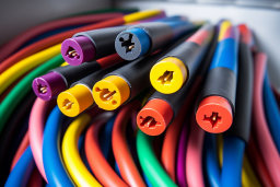 Assorted Electrical Power Cables